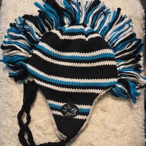 San Jose Sharks Knit Mohawk Beanie